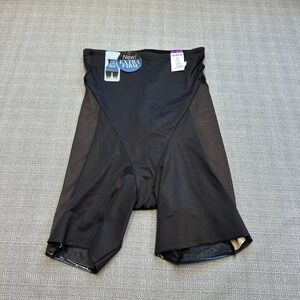 Naomi Nicole Extra Firm Shaping Hi-Waist Long Leg Shaper Black‎ 2XL NEW